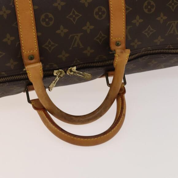 LOUIS VUITTON Monogram Keepall 55 Boston Bag M41424 - Picture 7 of 16